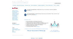 Desktop Screenshot of factoring.eu